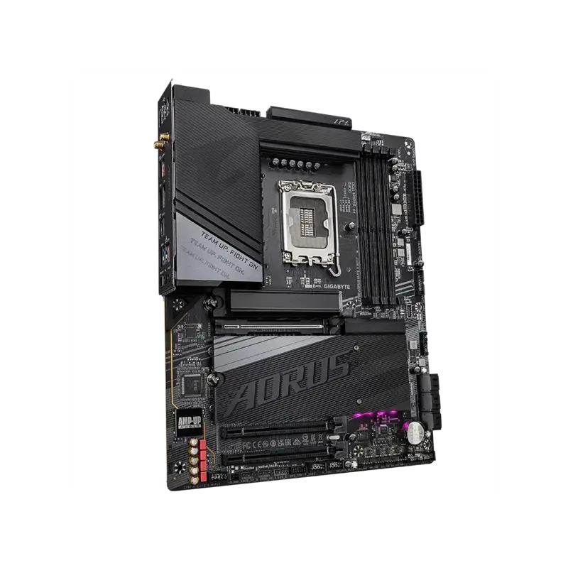 Материнская плата GIGABYTE Z790 A ELITE X WIFI7, Z790, s1700, 4xDDR5(256GB), HDMI 2.1/DP, 1xPCIe 5.0x16, 2xPCIe 4.0x16, 1xLAN (2.5GbE), Wi-Fi 7, BT 5.3, 6xSATA 6Gb/s, 4xM.2, 1xUSB-C, 5xUSB 3.2, 4xUSB 2.0, ATX